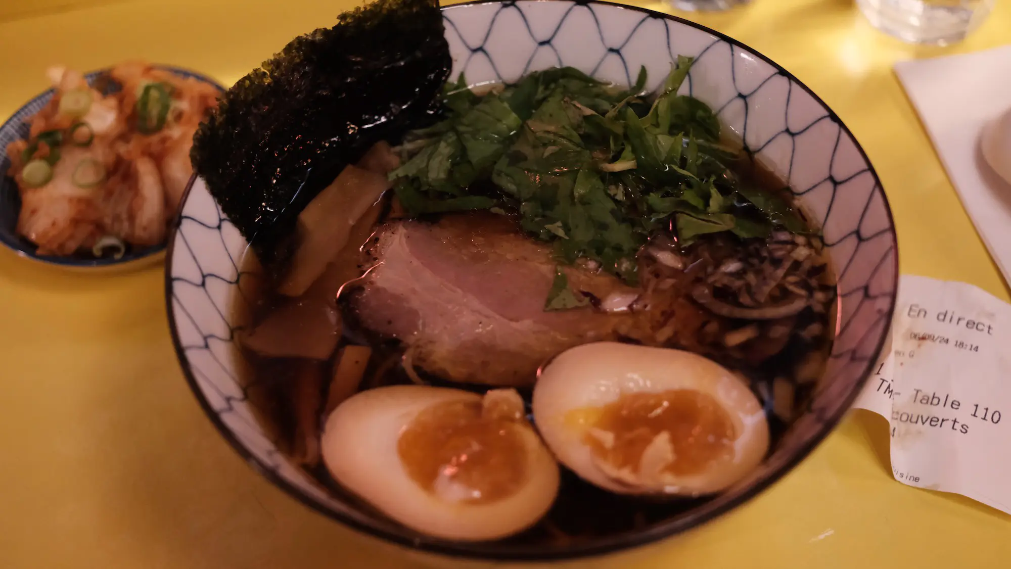 6区で食べたラーメン。美味しくはあったのだが…