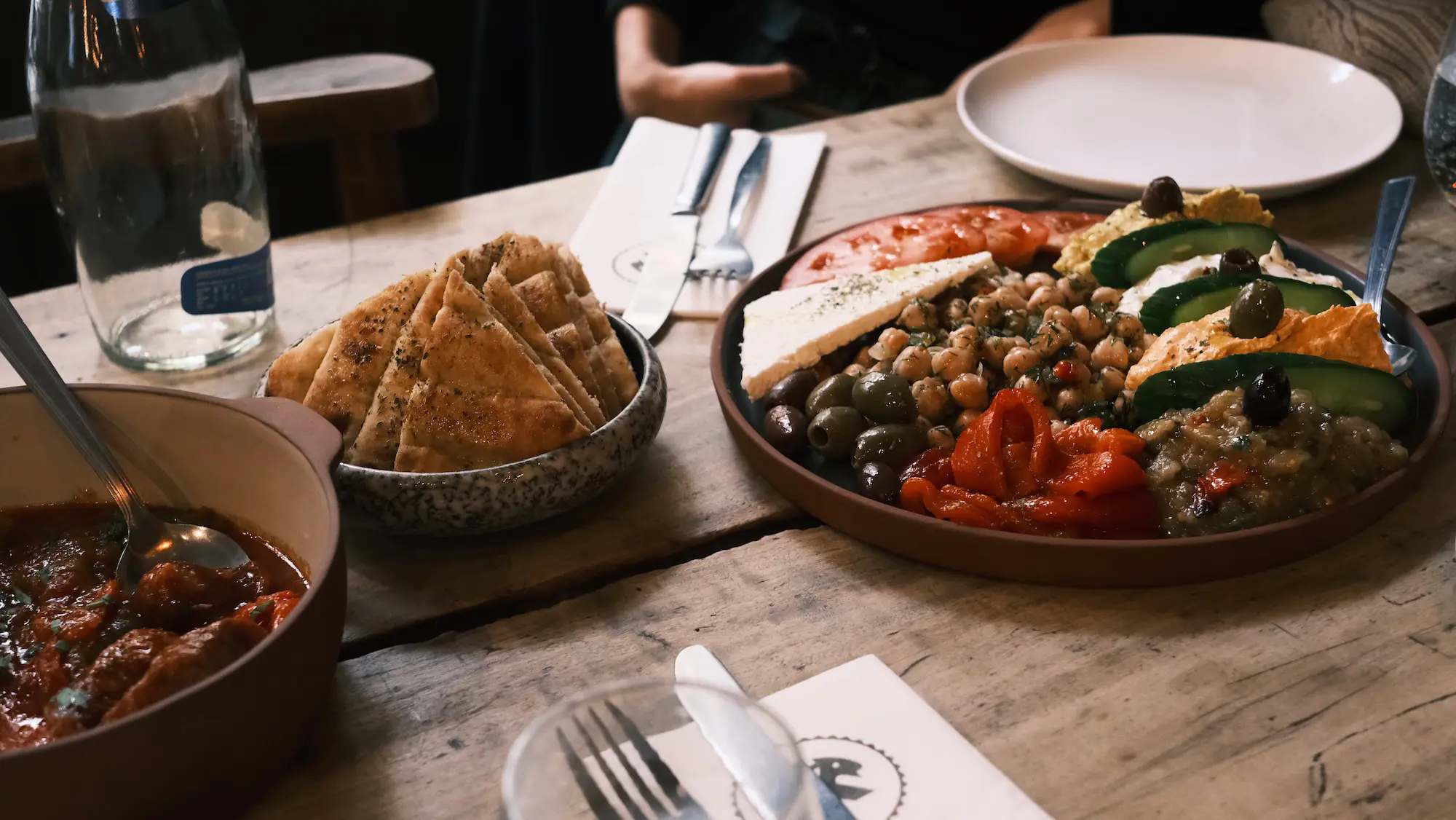 お昼に食べたギリシャ料理