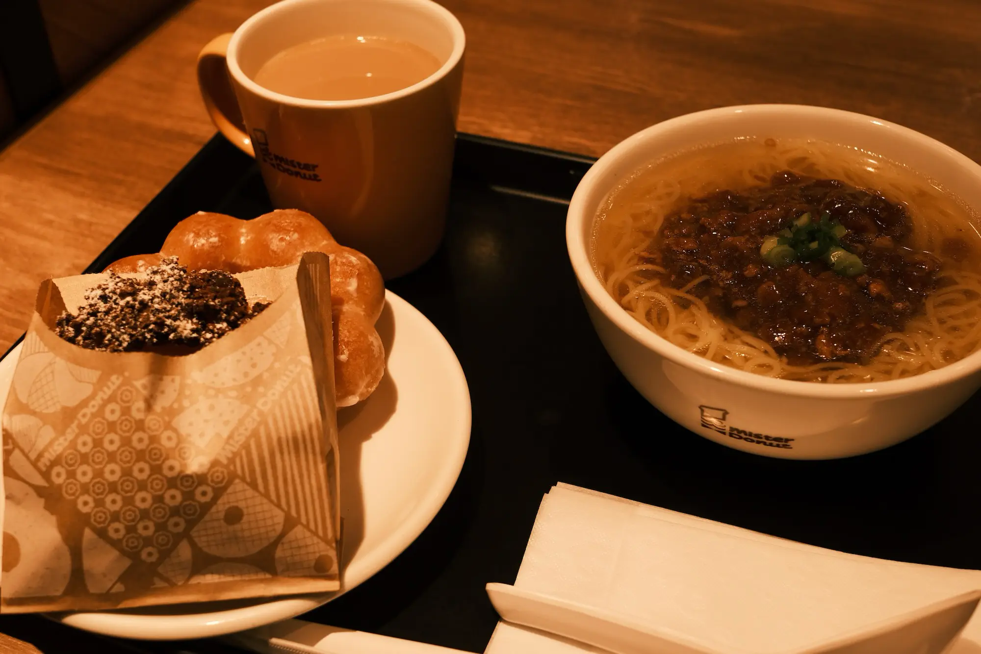 ミスドの朝食